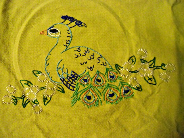 Peacock Embroidery