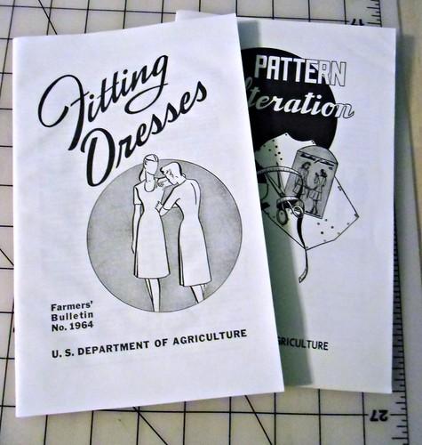 Sewing books via Dept of Agriculture