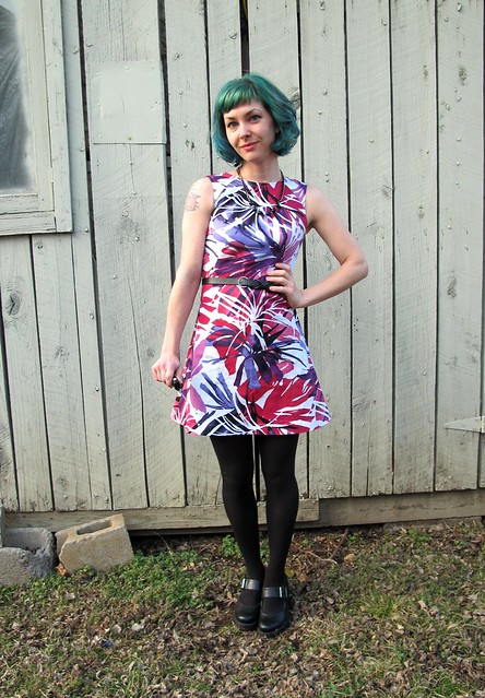 Completed: The Francoise Dress | LLADYBIRD