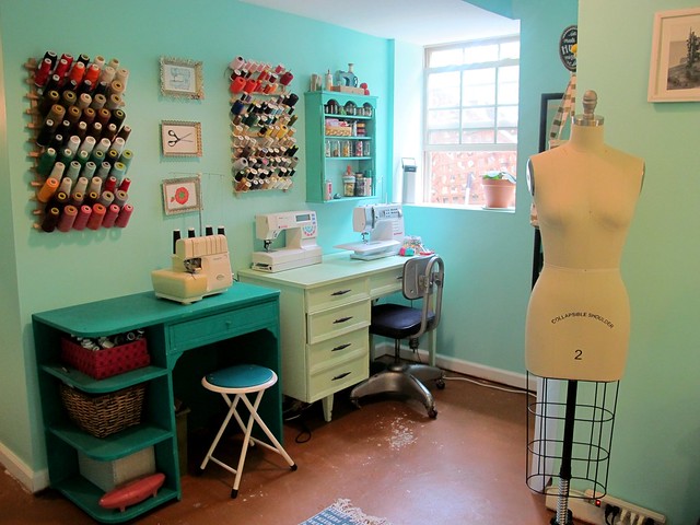 Oh You Crafty Gal: Craft and Sewing Room Storage Ideas