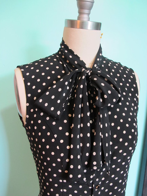 Silk Tie Blouse - finished!
