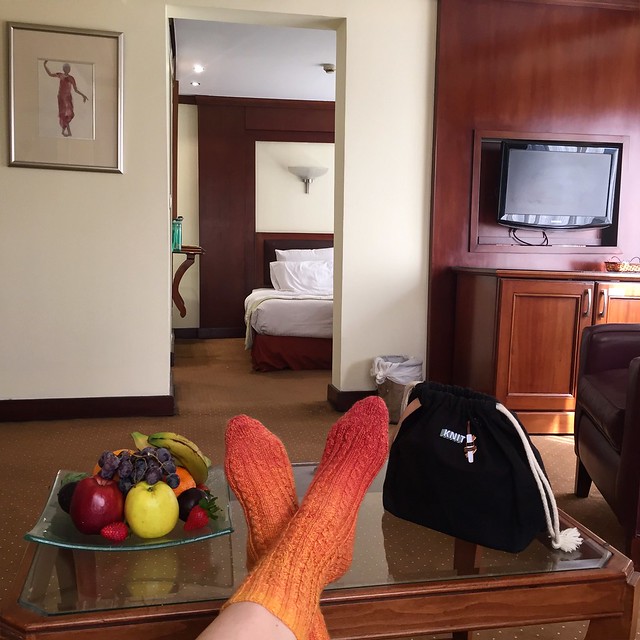 My digs on the Nile River Cruise. I got upgraded to the Presidential Suite!