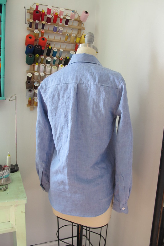 Linen Archer Button-Up Shirt