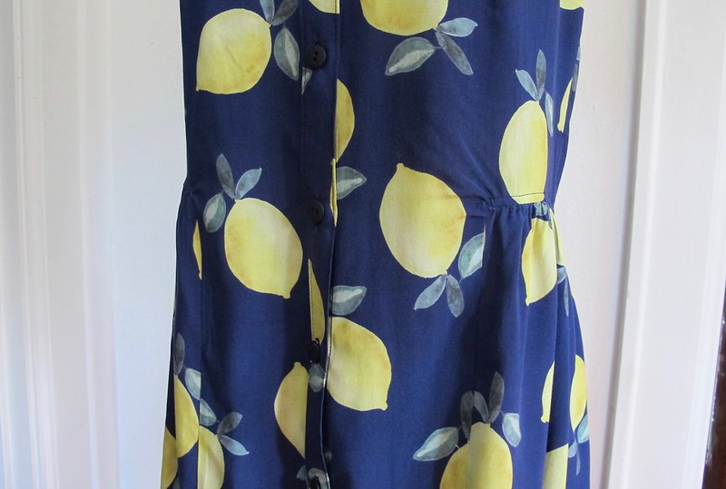 Lemon Rayon Alder Dress