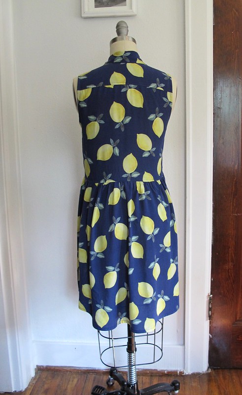 Lemon Rayon Alder Dress