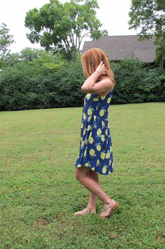 Lemon print dress on Pinterest