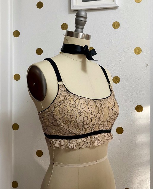 Wire bra pattern for small bust, Laura, Sizes 19-23 - Inspire Uplift