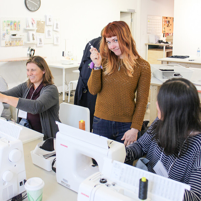 Sew Your Own Jeans weekend workshop at Blackbird Fabrics 2019