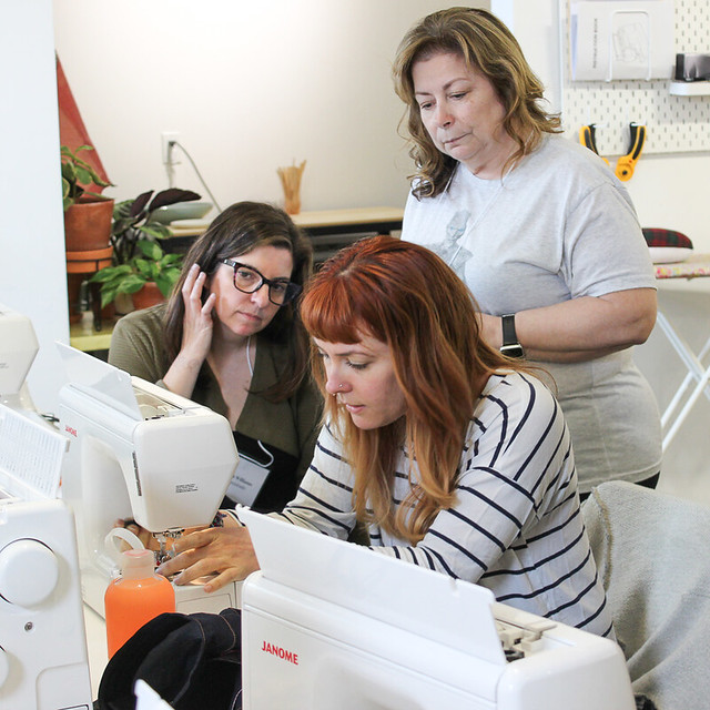 Sew Your Own Jeans weekend workshop at Blackbird Fabrics 2019